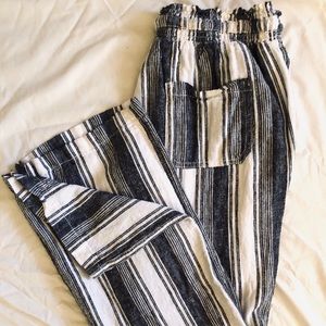 Striped beach/lounge pants